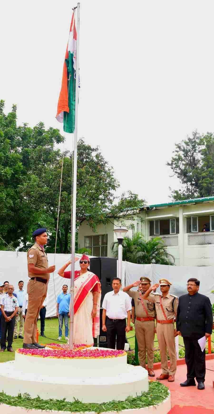 78वें स्वतंत्रता दिवस के अवसर पर मुख्य सचिव ने सचिवालय