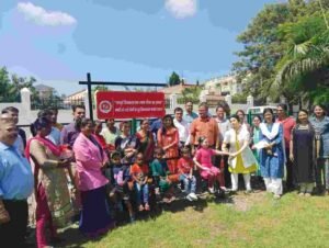 राष्ट्रीय पोषण माह के अवसर पर हेल्थ थीम पार्क का