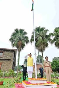 सीएम धामी ने 78वें स्वतंत्रता दिवस के अवसर पर मुख्यमंत्री
