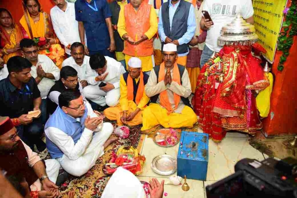 सीएम धामी ने किया तीन दिवसीय “नन्दा देवी लोकजात मेले”