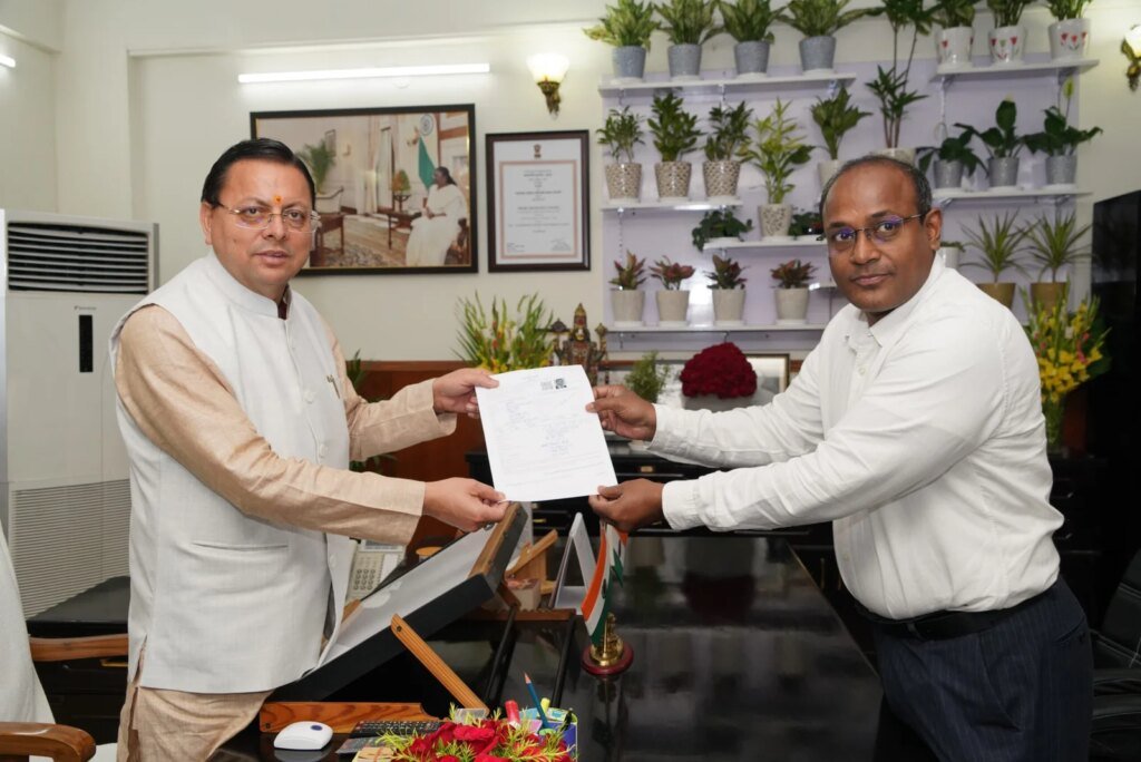 उत्तराखण्ड में विशेष गहन पुनरीक्षण SIR कार्यक्रम के तहत सीएम